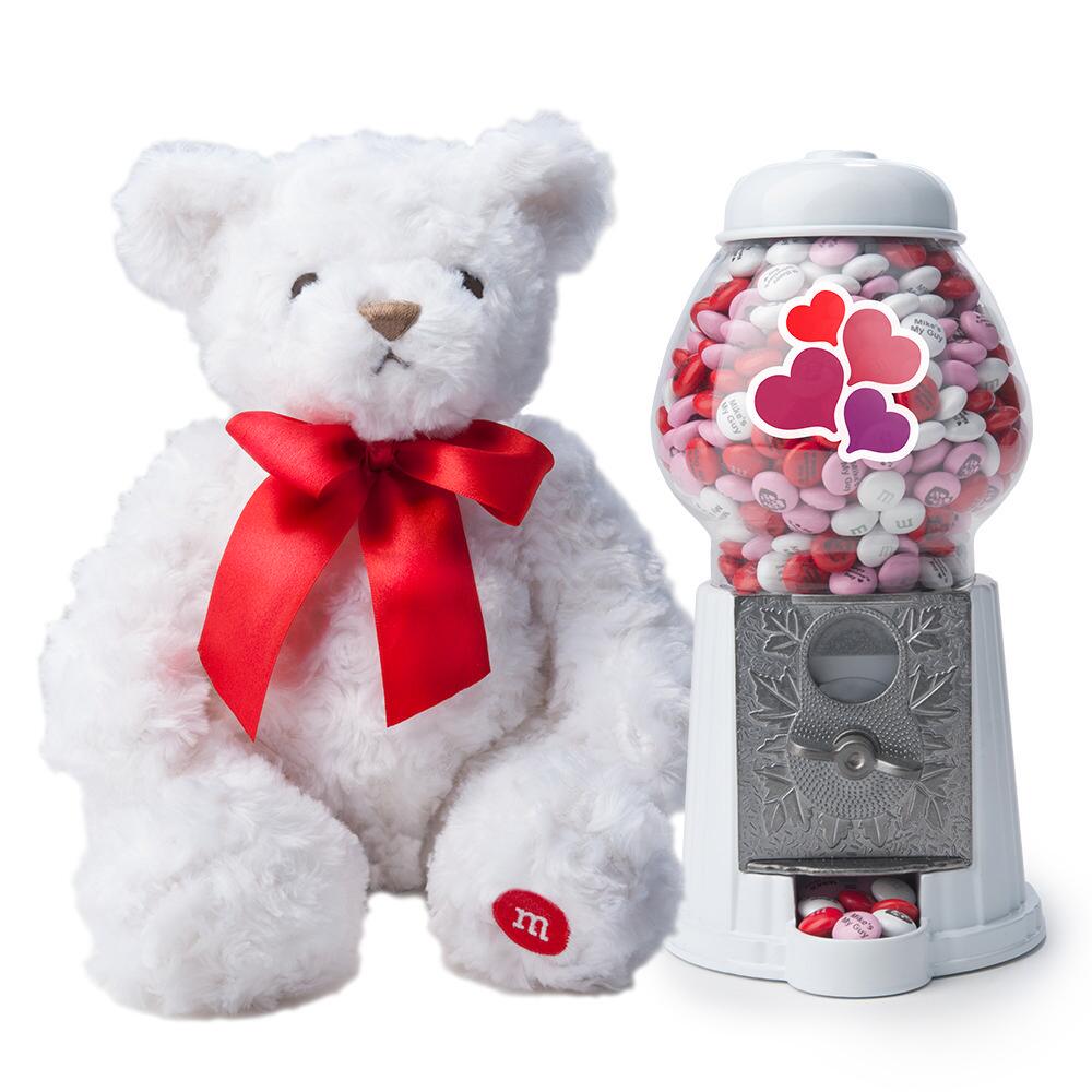 m&m teddy bear
