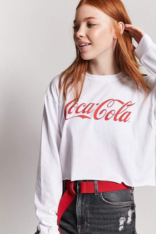 Coca cola sweatshirt forever 21 top