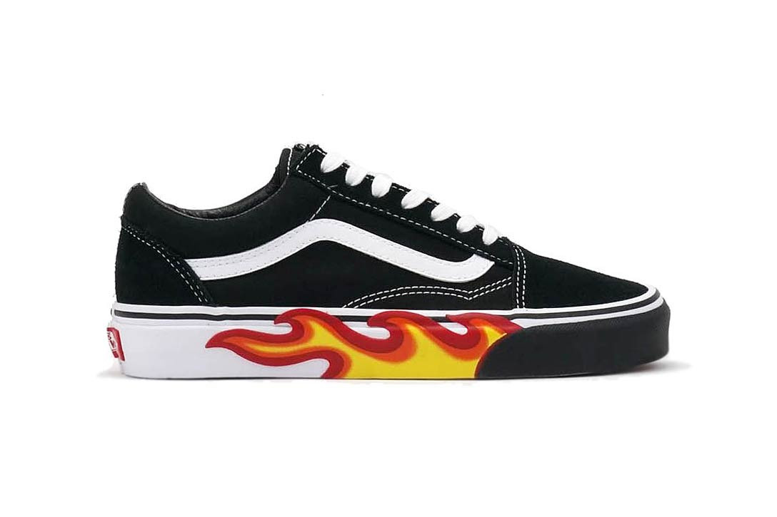 vans flame platform