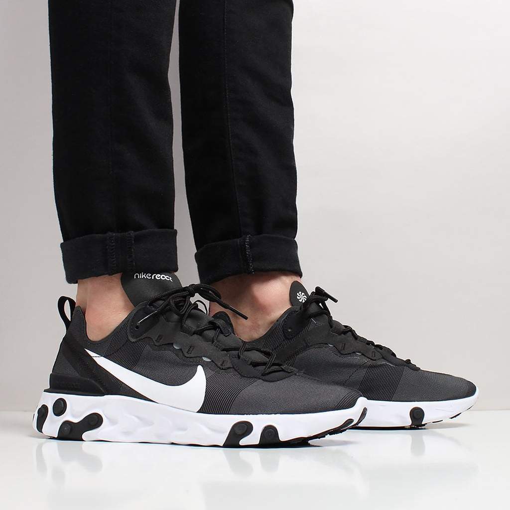 nike react element 55 with jeans