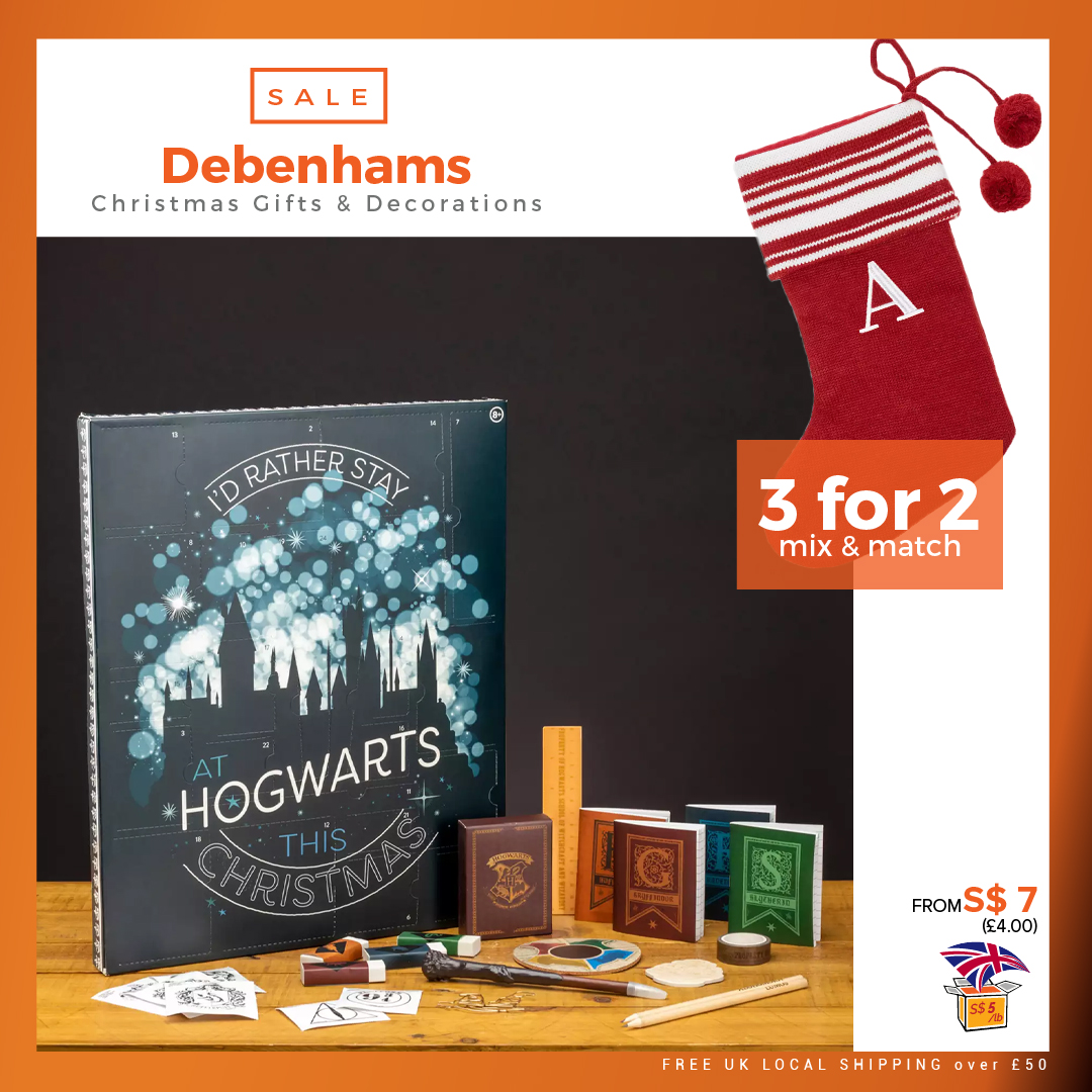 3for2 Debenhams Christmas Gifts & Decorations Buyandship SG Shop