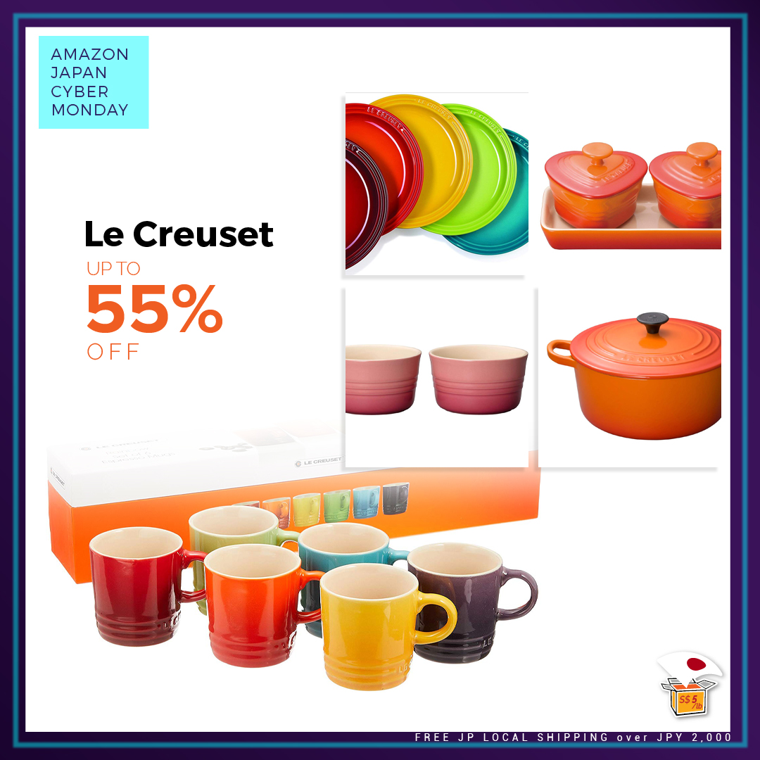 Up to 55 off Le Creuset on Amazon Japan Buyandship SG Shop