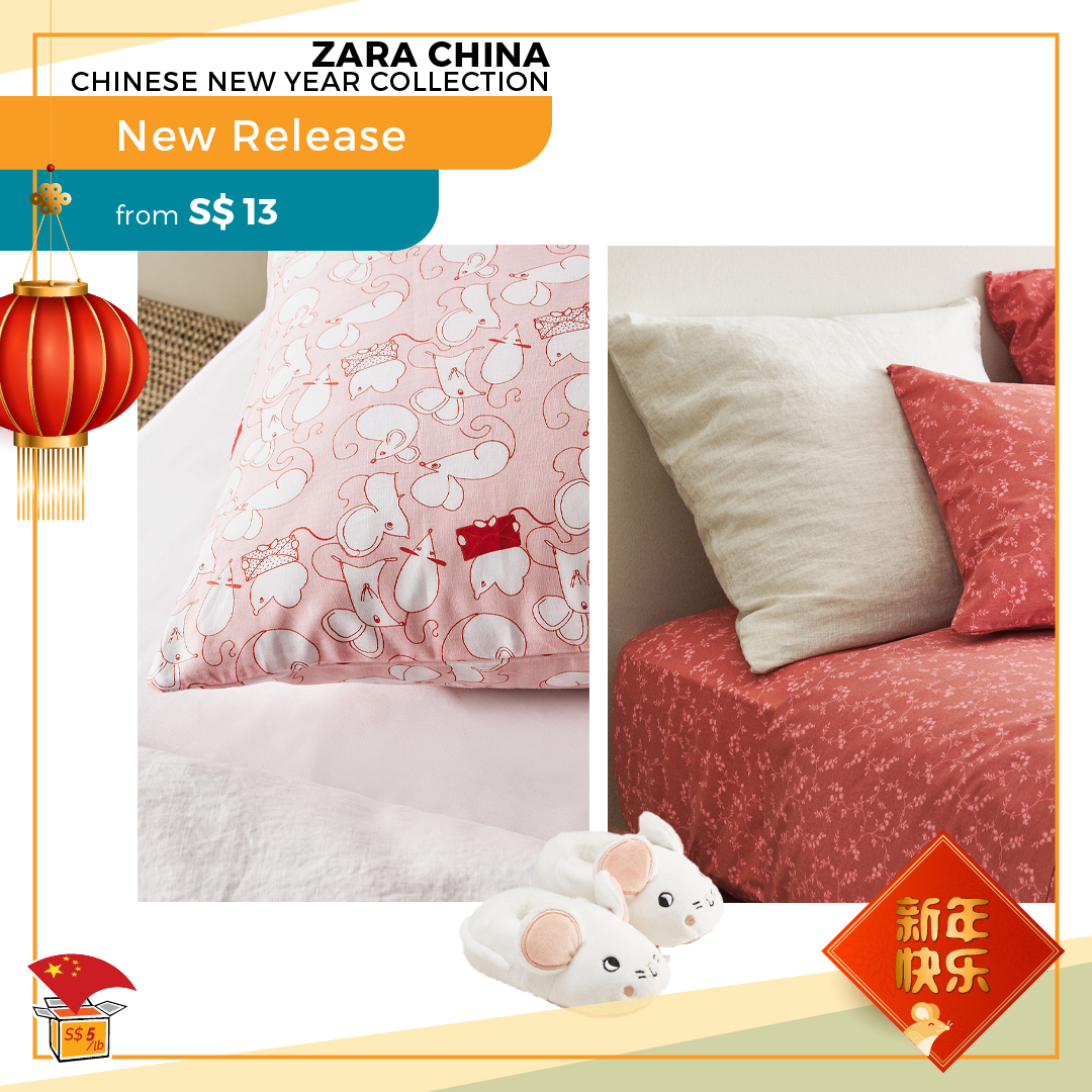 Zara Homes Chinese New Year Collection Buy&Ship SG Shop Worldwide