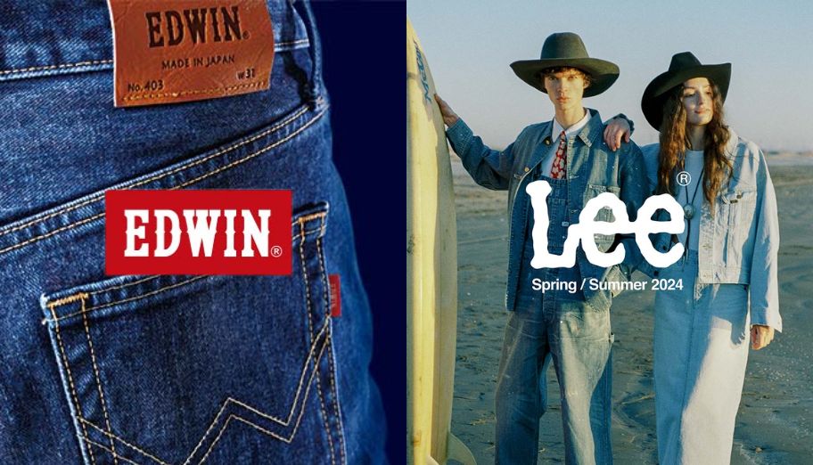 Buy EDWIN & Lee Jeans from Japan: Up to 70% Off Sale +