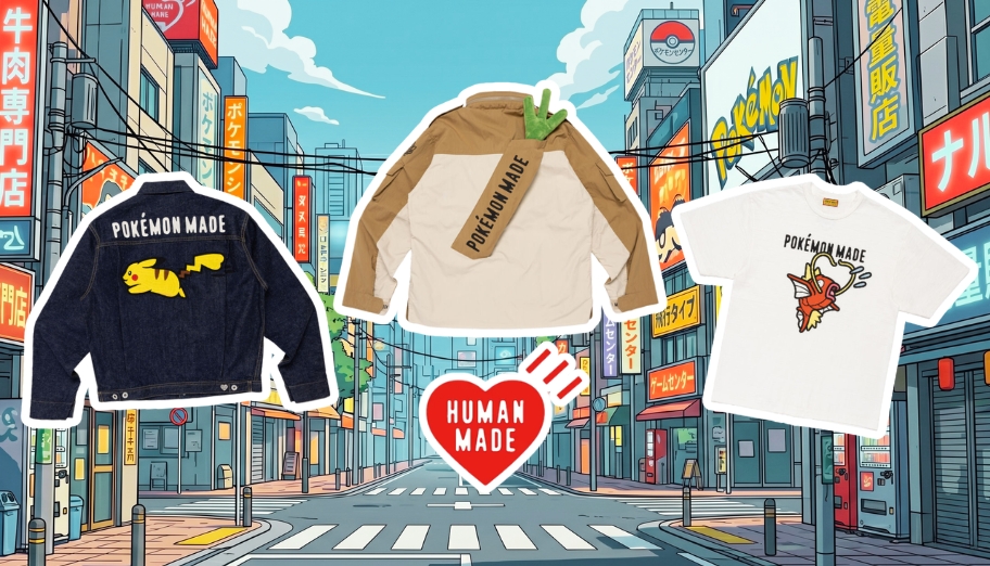 HUMAN MADE x Pokémon Vol 2: Pikachu & Magikarp Guide Singapore