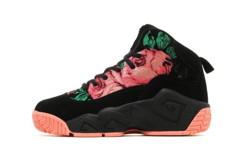fila embroidery pink