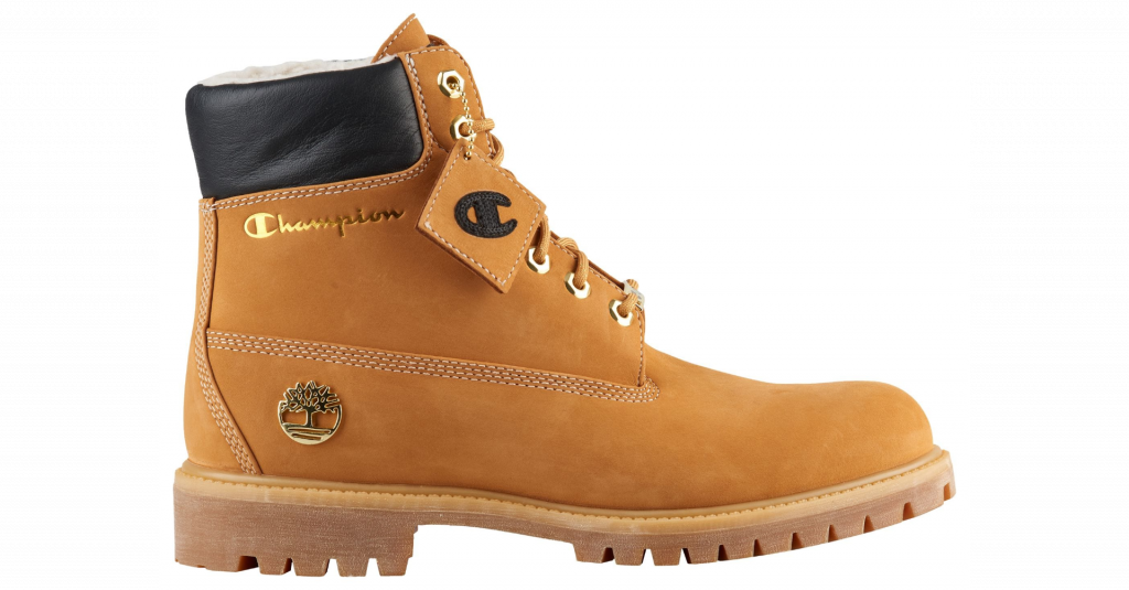 champion timbs boots