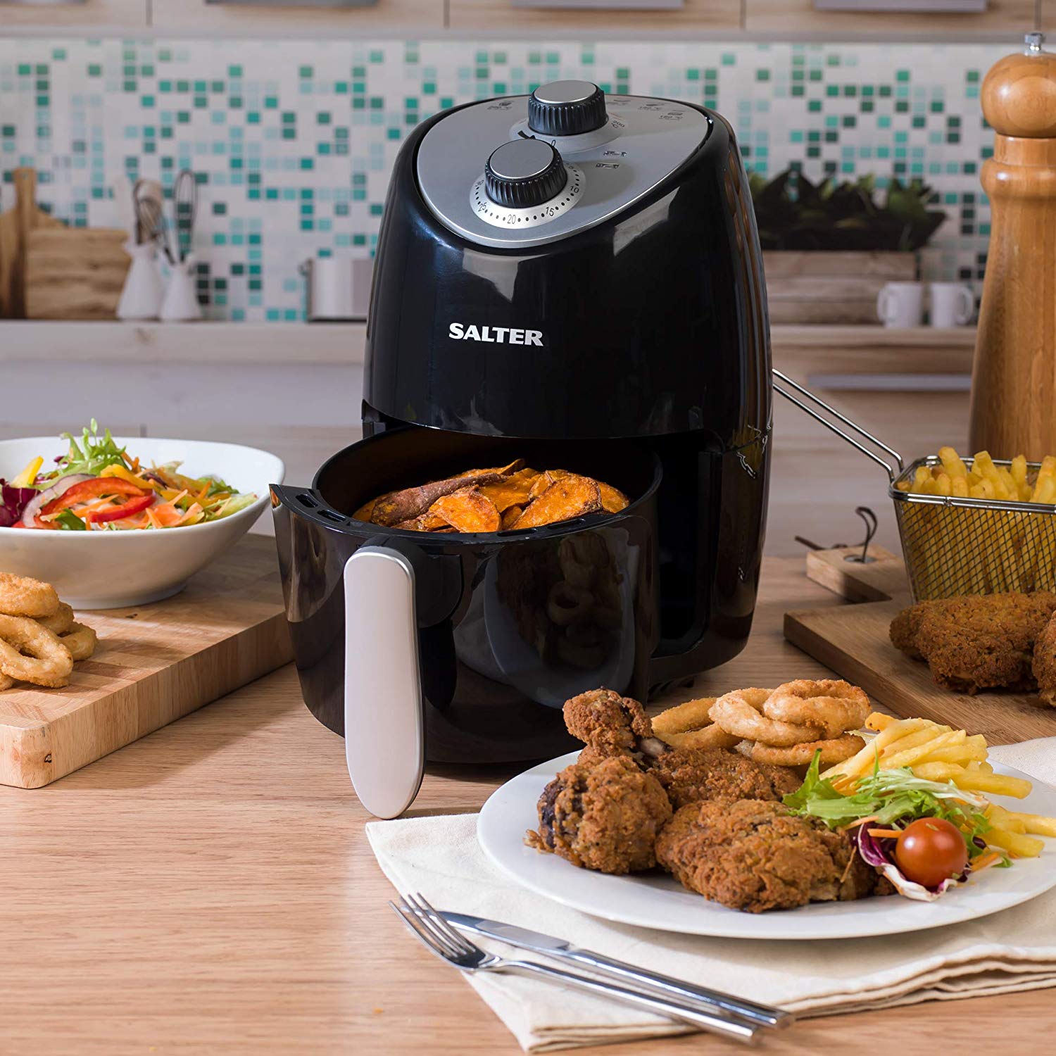 65 off Salter Compact Hot Air Fryer Buyandship SG Shop Worldwide