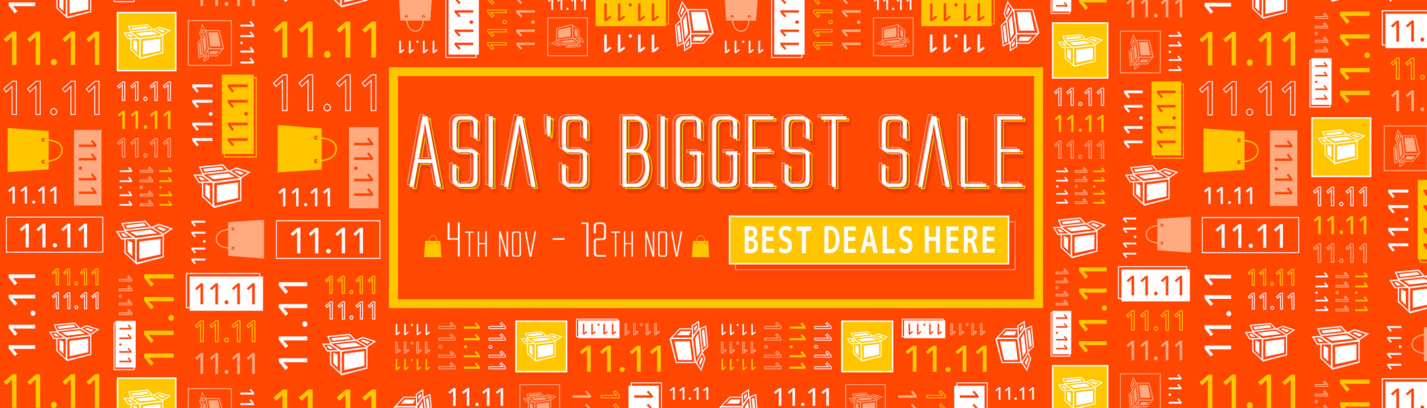 11.11 Sale 2019 - Asia's Biggest Sale