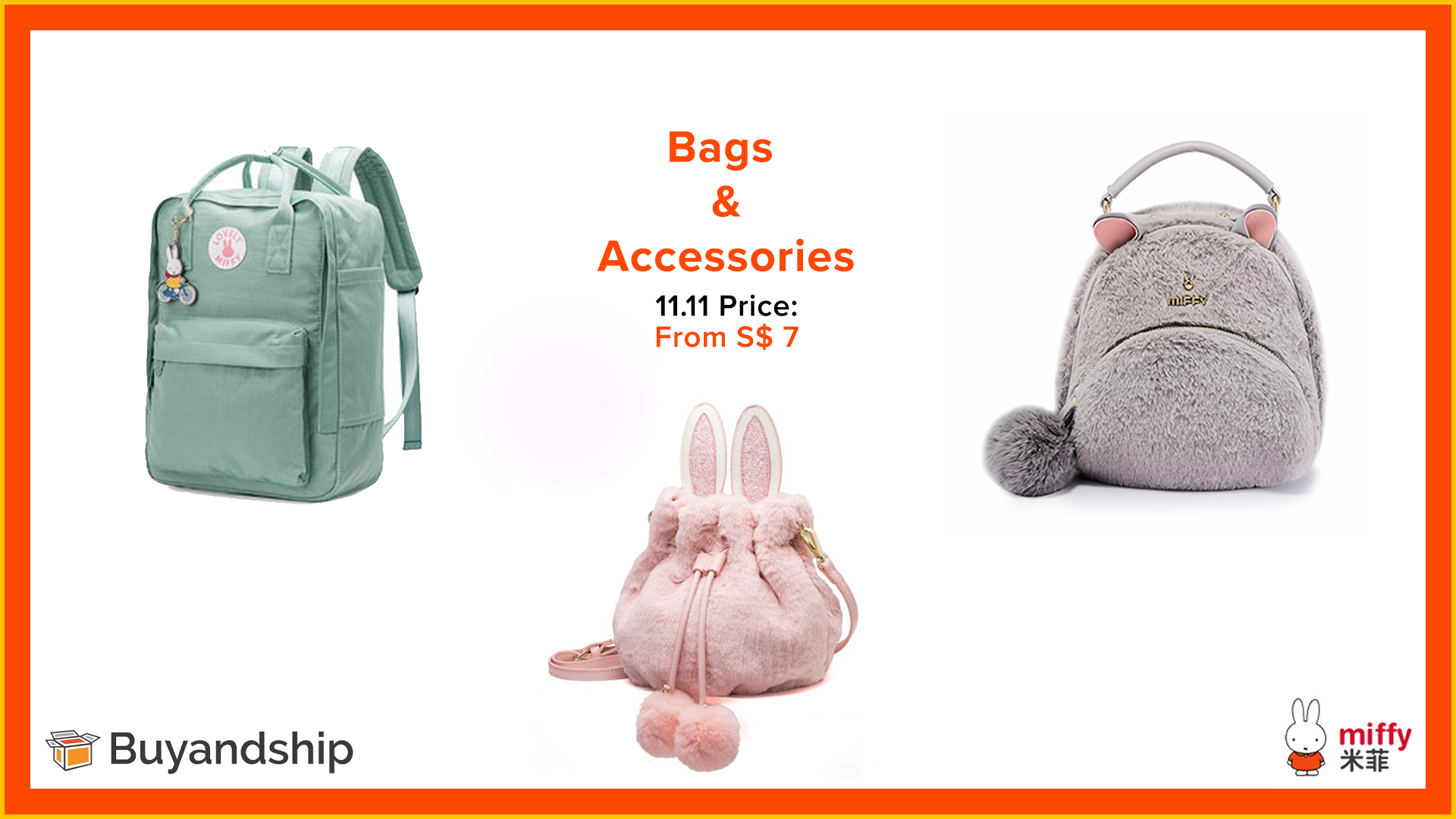 11.11 Sale 2019 - Miffy Luggage Store