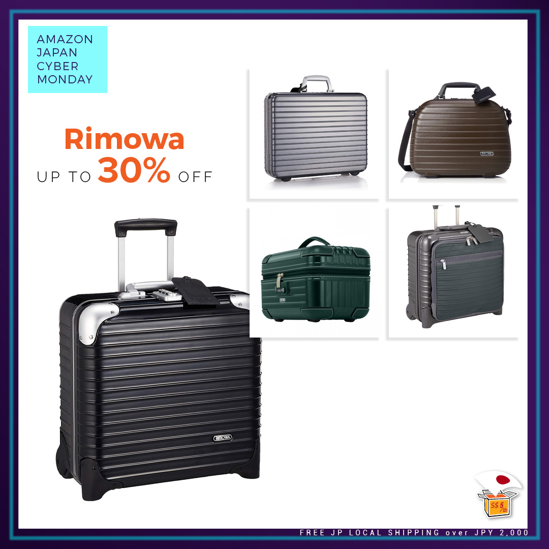 Up to 30% off Rimowa Luggage | Buyandship Singapore