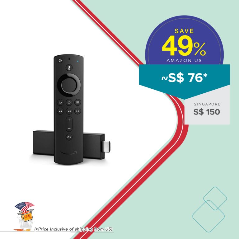 Price Comparison Amazon Fire TV Stick 4K Buyandship SG Shop