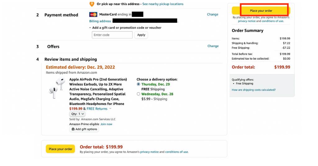 Apple Products Shopping Guide 8-Confirm order