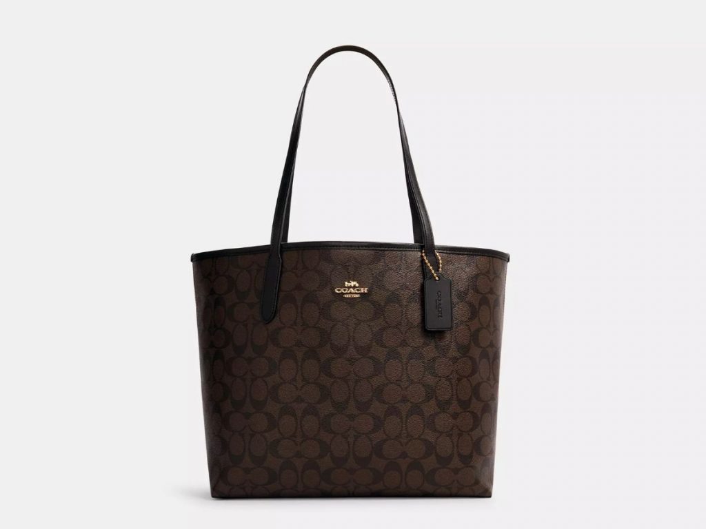 Coach Outlet - City Tote Bag In Signature Canvas