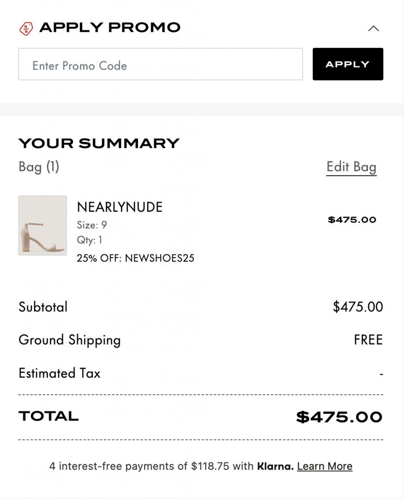 Shopping Tutorial : Shop Stuart Weitzman US and Ship to Singapore