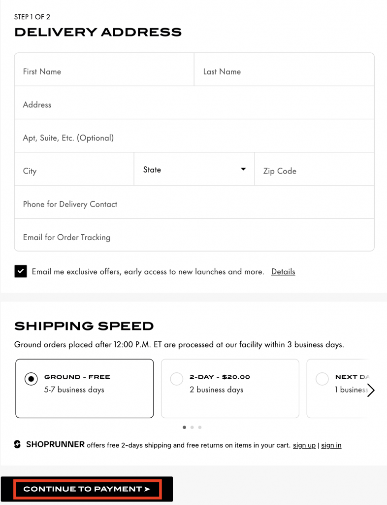 Shopping Tutorial : Shop Stuart Weitzman US and Ship to Singapore