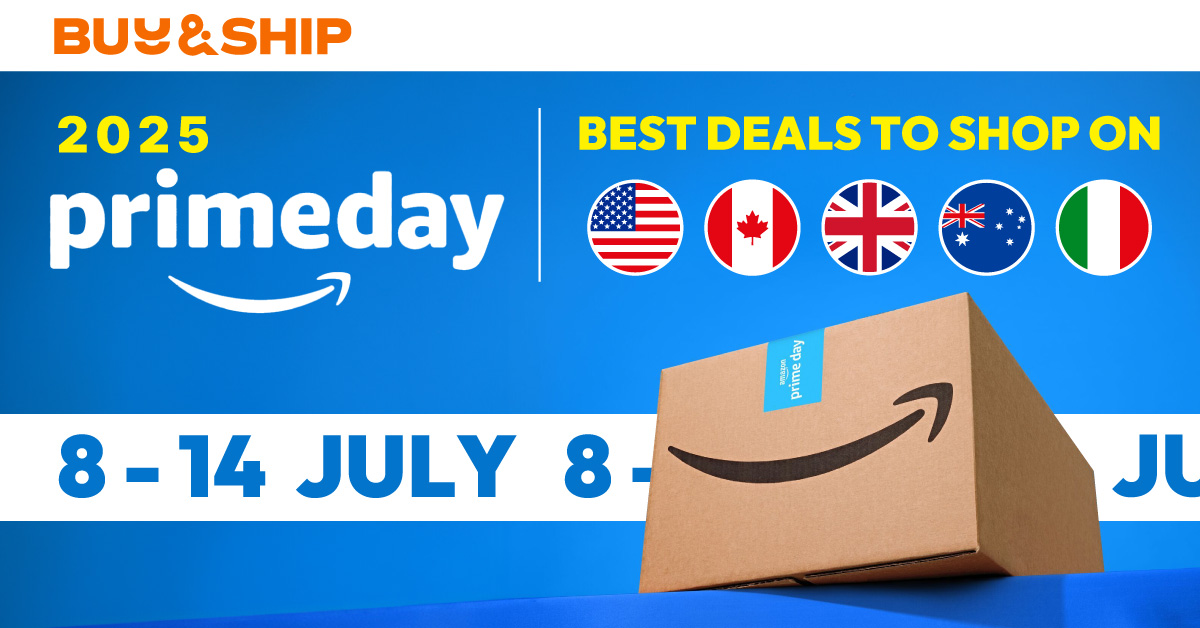 Best Deals to Shop from Amazon US/UK/AU/IT/CA During Amazon Prime Day 2025
