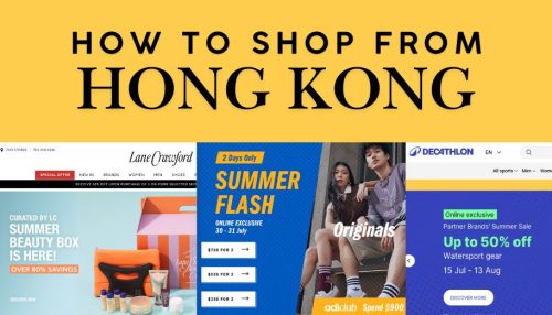 image of 'How to Shop Hong Kong Website and Ship to Singapore via Buy&Ship Parcel Forwarding?'