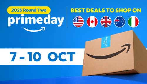 image of 'Amazon Prime Day 2025: Early Bird Deals in US, UK, AU, IT, CA(8/10 Updated)'