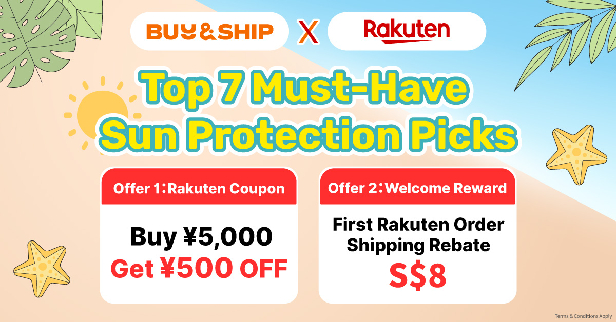 Shop Japanese Sunscreens on Rakuten from Singapore (2026)